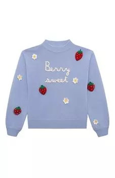 Пуловер из шерсти и вискозы MC2 Saint Barth