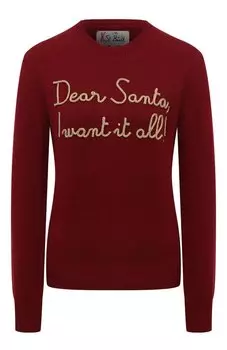 Пуловер из шерсти и вискозы MC2 Saint Barth