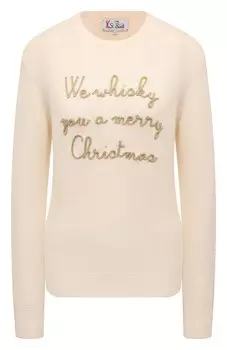 Пуловер из шерсти и вискозы MC2 Saint Barth