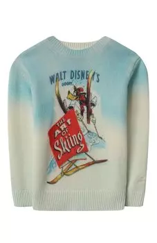 Пуловер из шерсти и вискозы MC2 Saint Barth