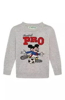 Пуловер из шерсти и вискозы MC2 Saint Barth