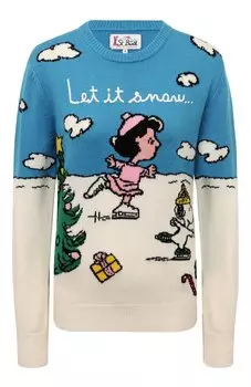 Пуловер из шерсти и вискозы MC2 Saint Barth