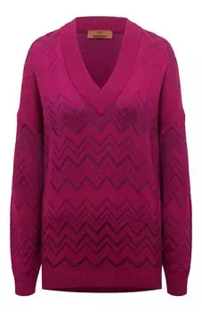 Пуловер из шерсти и вискозы Missoni
