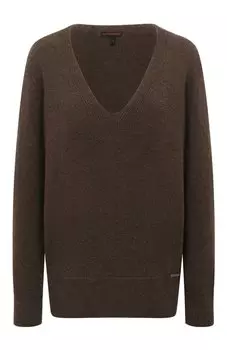 Пуловер из шерсти и вискозы Norveg