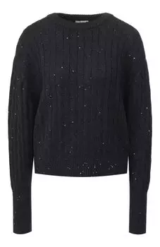 Пуловер из смеси кашемира и шелка Brunello Cucinelli