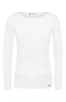 Пуловер из смеси кашемира и шелка Il Borgo Cashmere