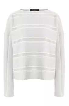 Пуловер из смеси кашемира и шелка Loro Piana