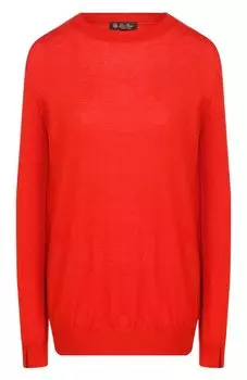 Пуловер из смеси кашемира и шелка Loro Piana