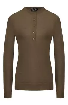 Пуловер из смеси кашемира и шелка Tom Ford