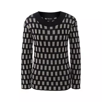 Пуловер из смеси шелка и хлопка Giorgio Armani