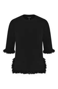 Пуловер из смеси шерсти и кашемира Giorgio Armani