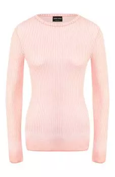 Пуловер из смеси вискозы и шелка Giorgio Armani