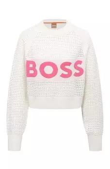 Пуловер из вискозы BOSS