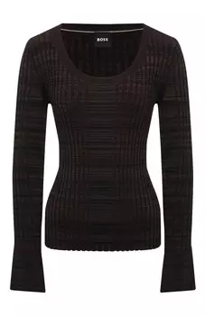 Пуловер из вискозы BOSS