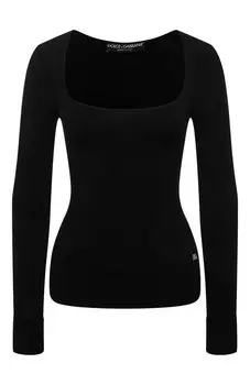 Пуловер из вискозы Dolce & Gabbana