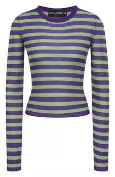 Пуловер из вискозы Dolce & Gabbana