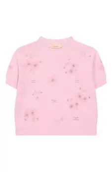 Пуловер из вискозы Elisabetta Franchi La Mia Bambina