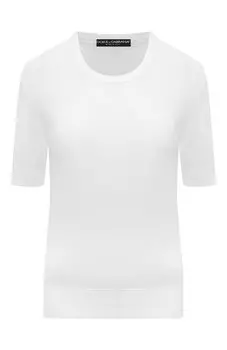 Пуловер из вискозы и хлопка Dolce & Gabbana