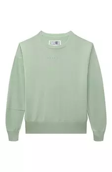 Пуловер из вискозы и хлопка MM6