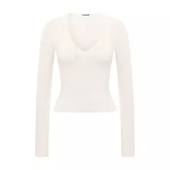 Пуловер из вискозы Jil Sander
