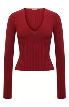 Пуловер из вискозы Jil Sander