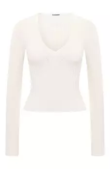 Пуловер из вискозы Jil Sander