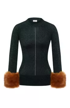 Пуловер из вискозы Saint Laurent