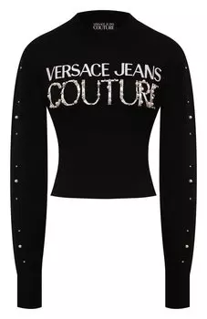 Пуловер из вискозы Versace Jeans Couture