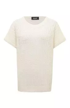 Пуловер изо льна и хлопка MUST