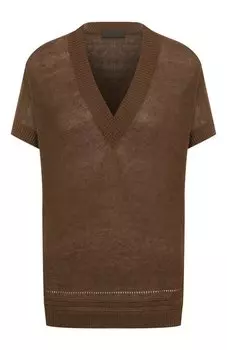 Пуловер изо льна и хлопка MVST