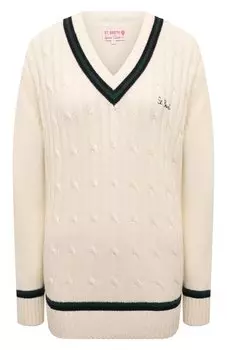 Пуловер из шерсти и вискозы MC2 Saint Barth