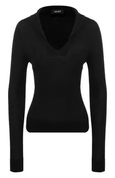 Пуловер-поло из кашемира и шелка MUST