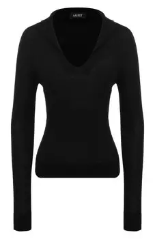 Пуловер-поло из кашемира и шелка MUST