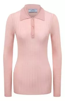 Поло из кашемира и шелка Prada