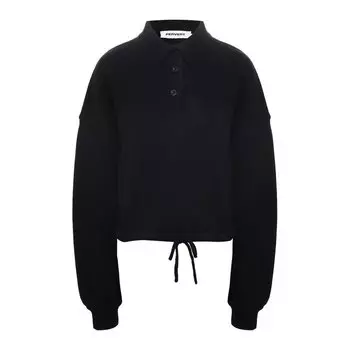 Пуловер-поло из шерсти и кашемира Pervert