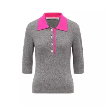 Пуловер-поло из шерсти и кашемира Philosophy di Lorenzo Serafini