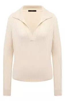 Пуловер-поло из шерсти и кашемира Windsor