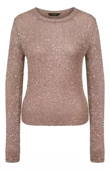 Пуловер с отделкой пайетками Balenciaga