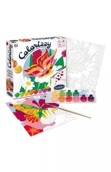 Раскраска по номерам Бабочки Sentosphere