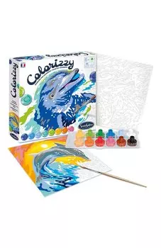 Раскраска по номерам Дельфины Sentosphere