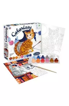 Раскраска по номерам Кошки Sentosphere