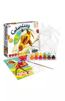 Раскраска по номерам Лошади Sentosphere