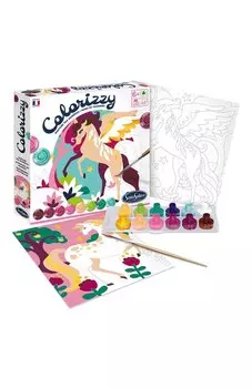 Раскраска по номерам Пегасы Sentosphere