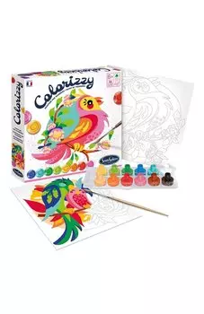 Раскраска по номерам Попугаи Sentosphere