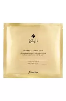 Разглаживающая тканевая маска для лица с увлажняющим эффектом Abeille Royale Guerlain
