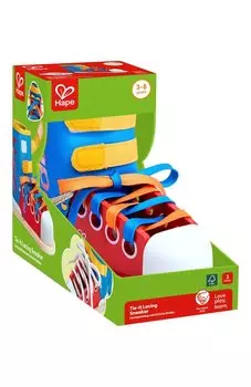 Развивающая игрушка-головоломка Завяжи шнурки Hape