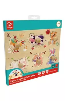 Развивающая игрушка-пазл Фермерский дворик Hape