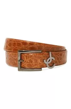 Ремень из кожи каймана Jacob Cohen