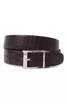 Ремень из кожи каймана Zilli