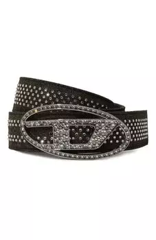 Ремень с отделкой стразами Diesel